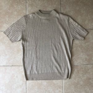 Sag Harbor Women’s Metallic Sweater